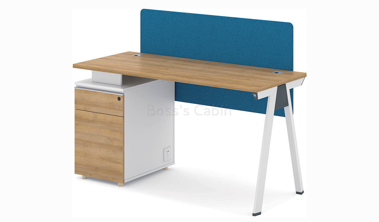 ‘Kano’ Single Seater Workstation With Storage