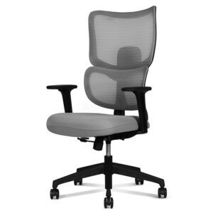 ‘Hylo Lite’ High Back Office Chair In Black Frame & Gray Mesh